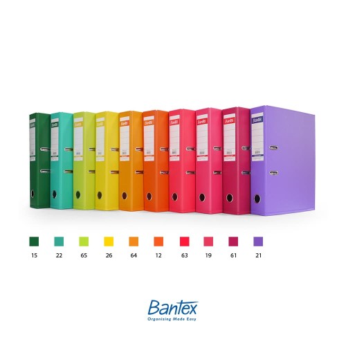 Bantex Lever Arch File Ordner Folio Plastic