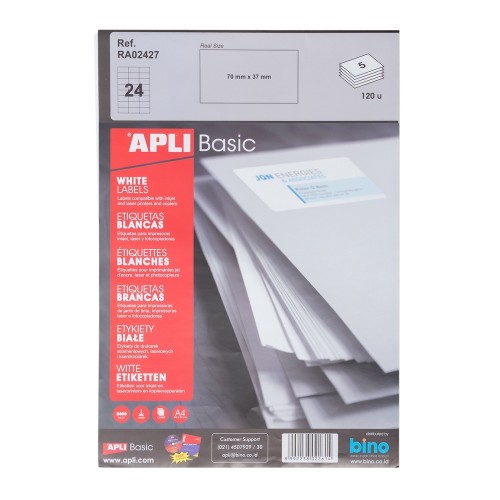 APLI Label Basic 70 X 37MM 120 unit #RA02427