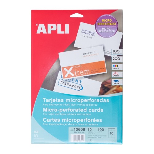 Apli Label Business Card 90 X 50.8MM 100 unit #10608