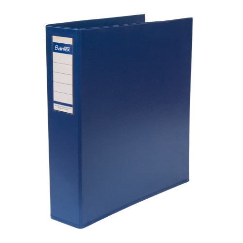 Bantex Ring Binder 3 Ring 65mm A4 Blue #8362 01