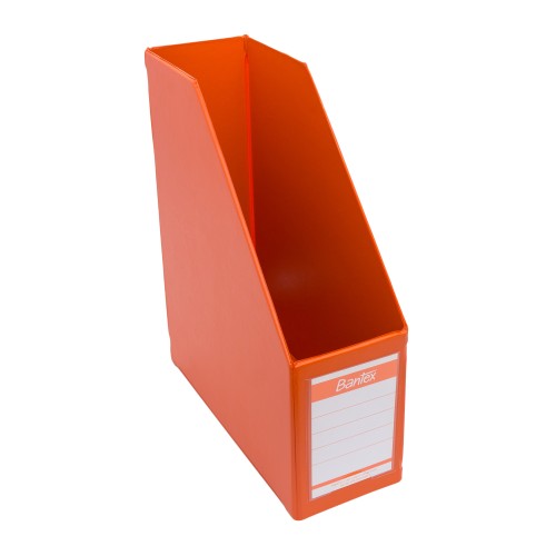 Bantex Magazine File (Box File) A4 10cm Orange #4012 12