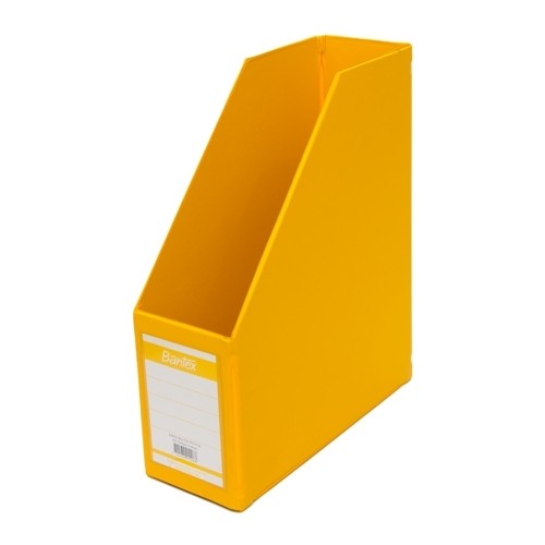 Bantex Magazine File (Box File) A4 10cm Yellow #4012 06