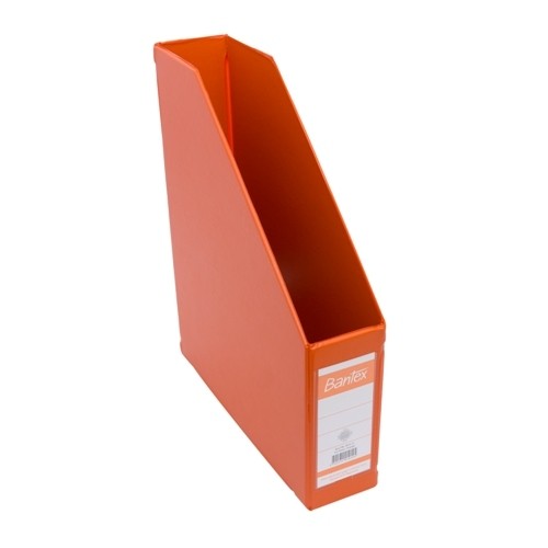 Bantex Magazine File (Box File) A4 7cm Orange #4010 12