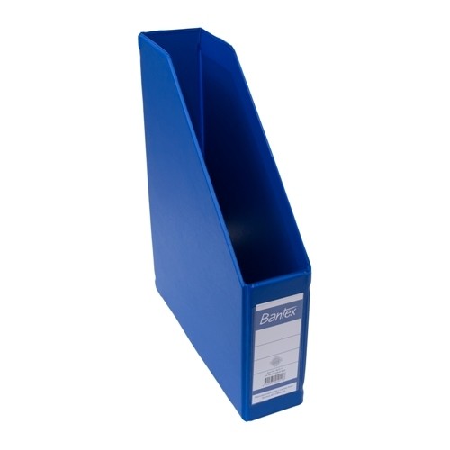 Bantex Magazine File (Box File) A4 7cm Cobalt Blue #4010 11