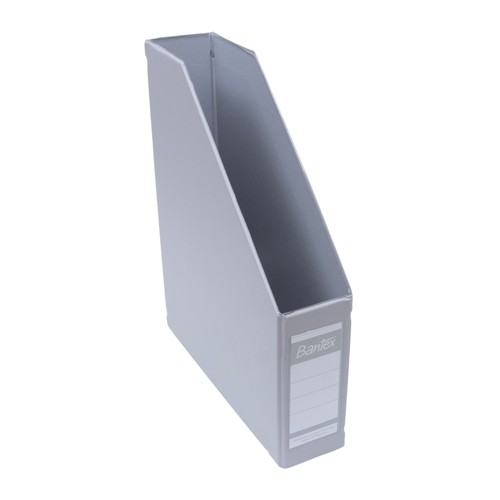 Bantex Magazine File (Box File) A4 7cm Grey #4010 05