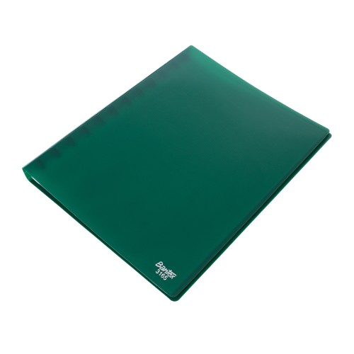 Bantex Display Book Refillable A4 (20 pockets) Green #3165 04