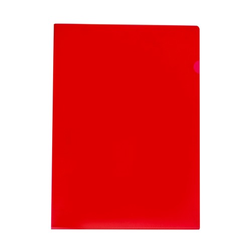 Bantex Folder Plastic Folio 0,11mm Non Skid Red #2245 09