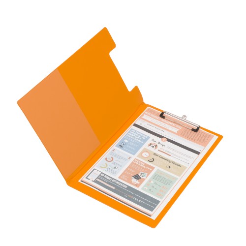 Bantex Clipboard With Cover Folio Mango #4211 64