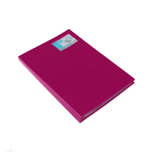 Bantex Display Book 40 Pockets Folio Grape #3185 61