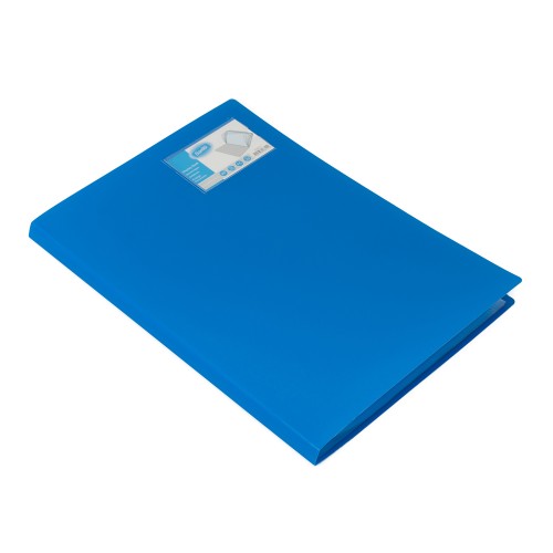 Bantex Display Book 20 Pockets Folio Cobalt Blue #3183 11