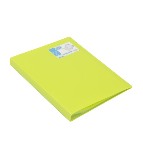 Bantex Display Book 40 Pockets A4 Lime #3145 65