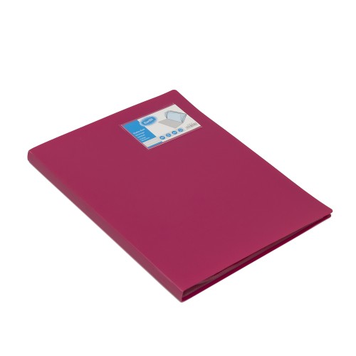 Bantex Display Book 20 Pockets A4 Grape #3143 61