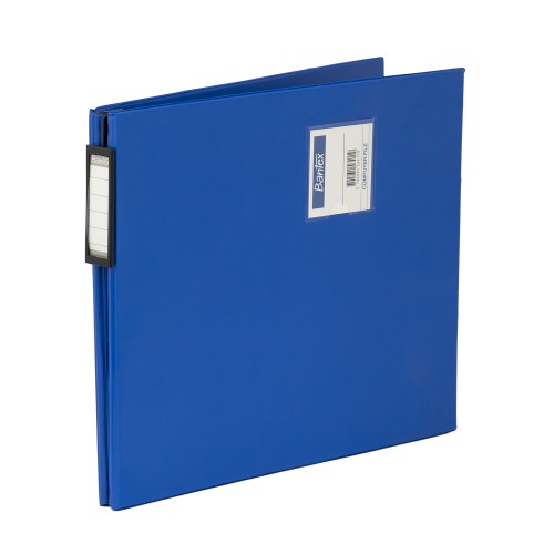 Bantex Computer File 9 1/2x11" Cobalt Blue #1564 11