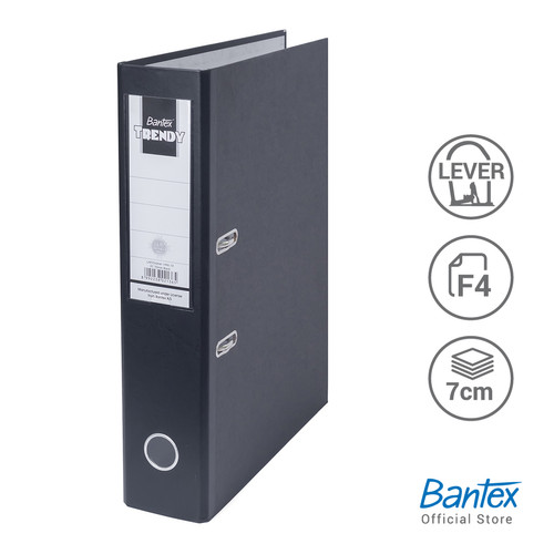 Bantex Lever Arch File Ordner Trendy Folio 7cm Black #1446 10