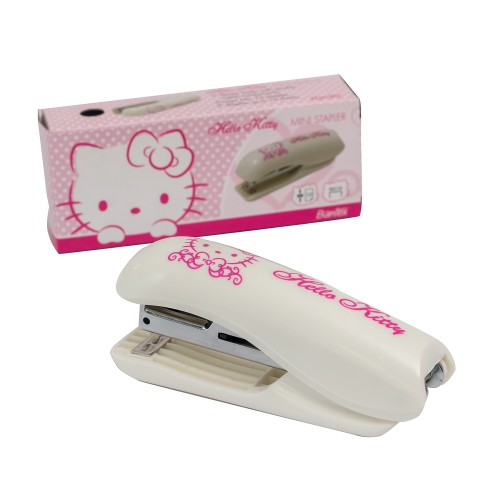 Bantex Mini Stapler Hello Kitty White #9330A07HK