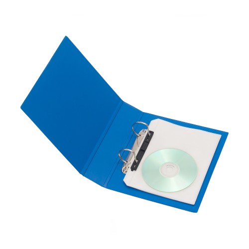 Bantex DVD Binder 2Ring 40mm (Include 5 Pcs Pocket) Blueberry #8541 62