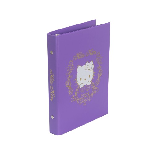 Bantex Multiring Binder Hello Kitty 26 Ring 25mm B5 Lilac #1326A21HK