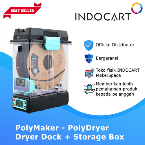 3D Printer Filament PolyMaker PolyDryer Unit Efficient Drying And Safe Storage Filament