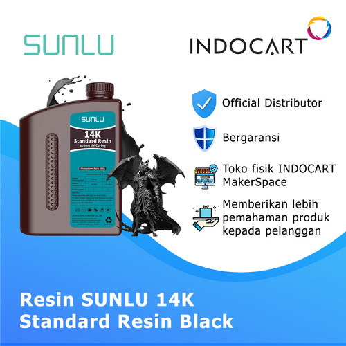 Tinta Resin 3D printer SUNLU 14K Ultra High Precision Standard Resin 1Kg