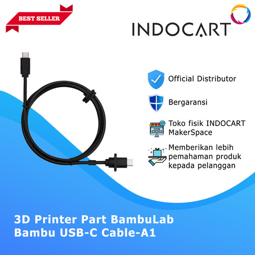 3D Printer Parts BambuLab Bambu USB-C Cable-A1