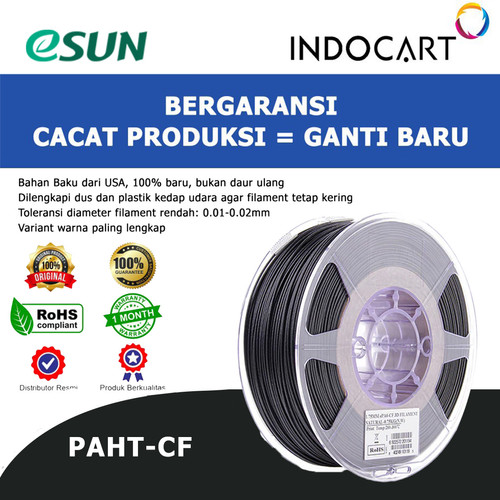 3D Printer FILAMENT ESUN PAHT-CF Carbon Fiber Natural 1.75mm 750gr