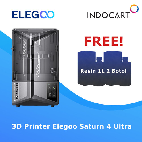 3D Printer ELEGOO Saturn 4 Ultra 12K 10-inch Mono LCD with COB & Fresnel Collimating Lens High Speed Print