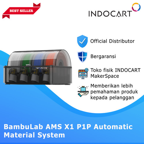 INDOCART 3D Printer BambuLab AMS X1 P1 Series Copotan COMBO Unit