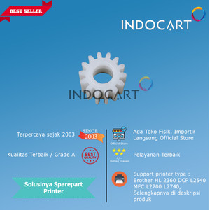 Gear 14T Pressure Roller-HL 2360 2365 DCP L2540 MFC L2700 L2740
