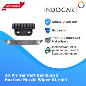 INDOCART 3D Printer Parts BambuLab Heatbed Nozzle Wiper A1 mini