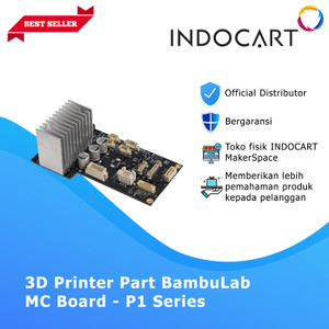 INDOCART 3D Printer Parts BambuLab MC Board P1 series