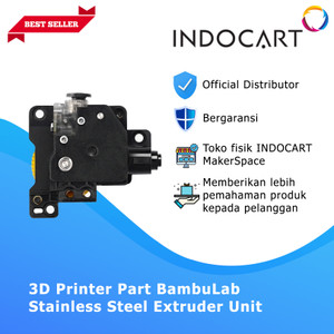 INDOCART 3D Printer BambuLab Extruders Stainless Steel Unit P1 series