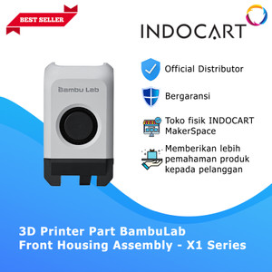 INDOCART 3D Printer Parts BambuLab Front Housing Assembly X1 Series