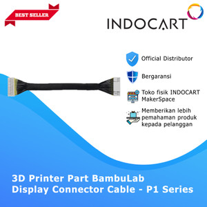 INDOCART 3D Printer Parts BambuLab Display Connector Cable P1 Series