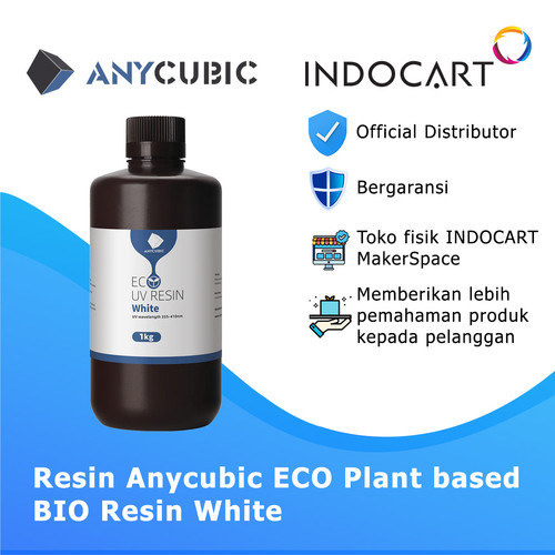 INDOCART Tinta Resin 3D Printer Anycubic ECO Plant based BIO Resin