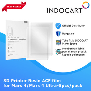 INDOCART ACF Film 3D Printer Resin ELEGOO Mars 4 / 4 Ultra 5Pcs