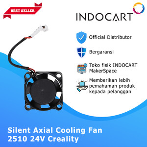 INDOCART 3D Printer Parts Creality Silent Axial Cooling Fan 2510 24V