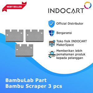 INDOCART 3D Printer Bambu Lab Parts Bambu Scraper-3pcs