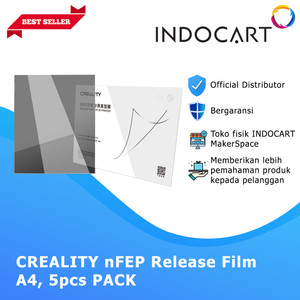 INDOCART 3D Printer Creality FEP nFEP Release Film 297x210x0.15mm-5pcs