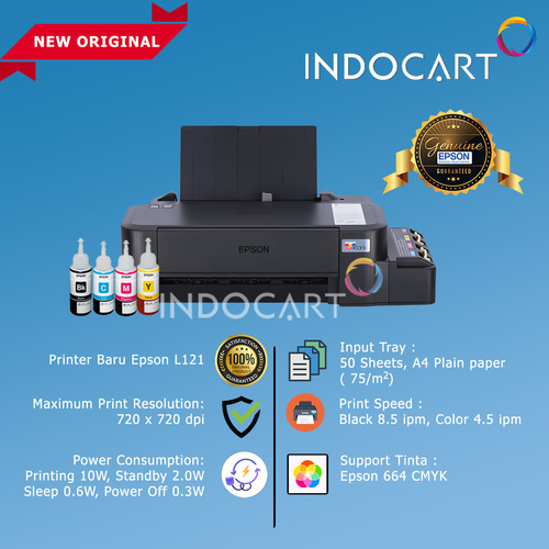 Printer Epson EcoTank L121 L-121 Pengganti L120 Print only