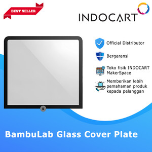 INDOCART 3D Printer Parts BambuLab Glass Cover Plate Bambu Lab