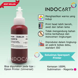 IndoCart Tinta Refill Premium Printer Epson-Sublim Sublimation Ink-100