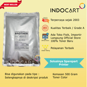 Serbuk Toner Warna Jepang-Universal HL 3040 3150 4040 4150-500gr