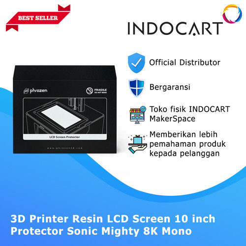 INDOCART LCD Screen Protector 3D Printer Resin Sonic Mighty 8K Mono