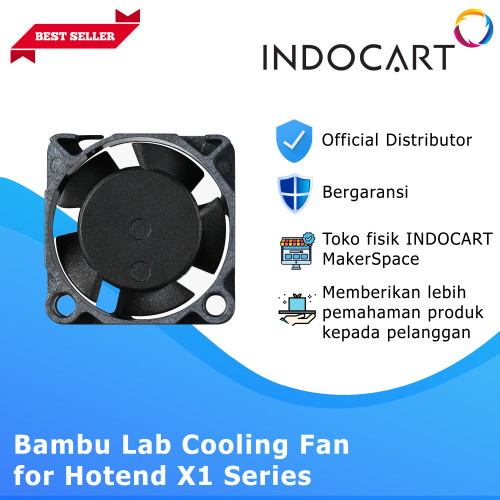 INDOCART 3D Printer Parts Bambu Lab Cooling Fan for Hotend X1 Series