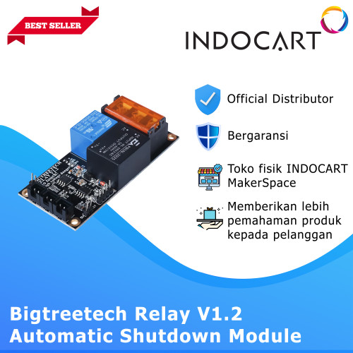 INDOCART 3D Printer Bigtreetech Relay V1.2 Automatic Shutdown Module