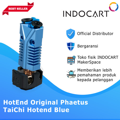 INDOCART 3D Printer HotEnd Original Phaetus TaiChi Hotend Blue