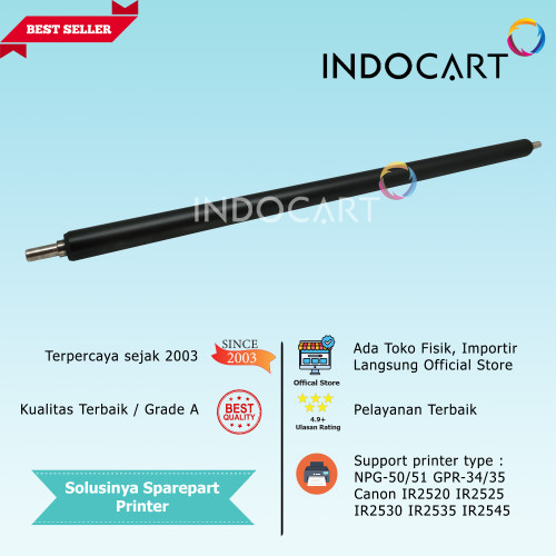 PCR Primary Charge Roller NPG-50/51 GPR-34/35-Canon IR2520 IR2525