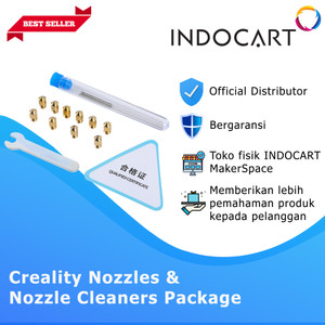 INDOCART 3D Printer Nozzles & Nozzle Cleaners Package