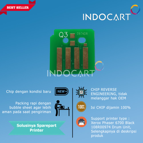 Chip 108R00974 108R00971 108R00972 108R00973-Xerox Phaser 6700 Drum
