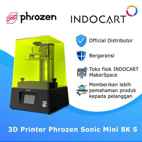 3D Printer Phrozen Sonic Mini 8K Versi Terbaru Garansi Resmi